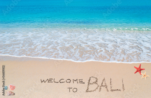 welcome to Bali