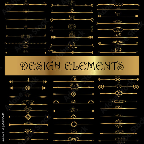 Calligraphic Design Elements And Page Decoration