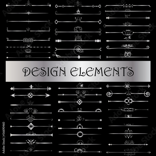 Calligraphic Design Elements And Page Decoration