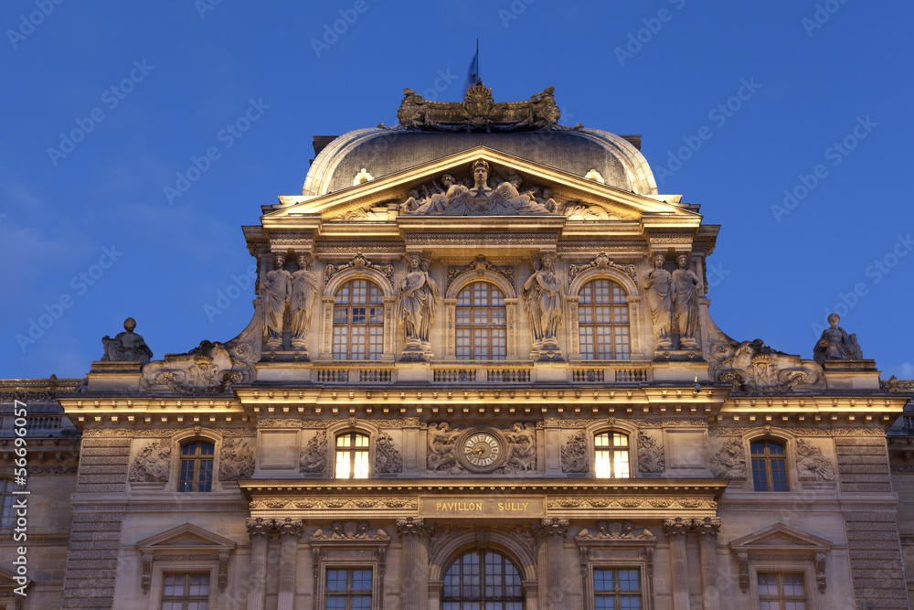 Louvre museum, Paris, Ile de France, France