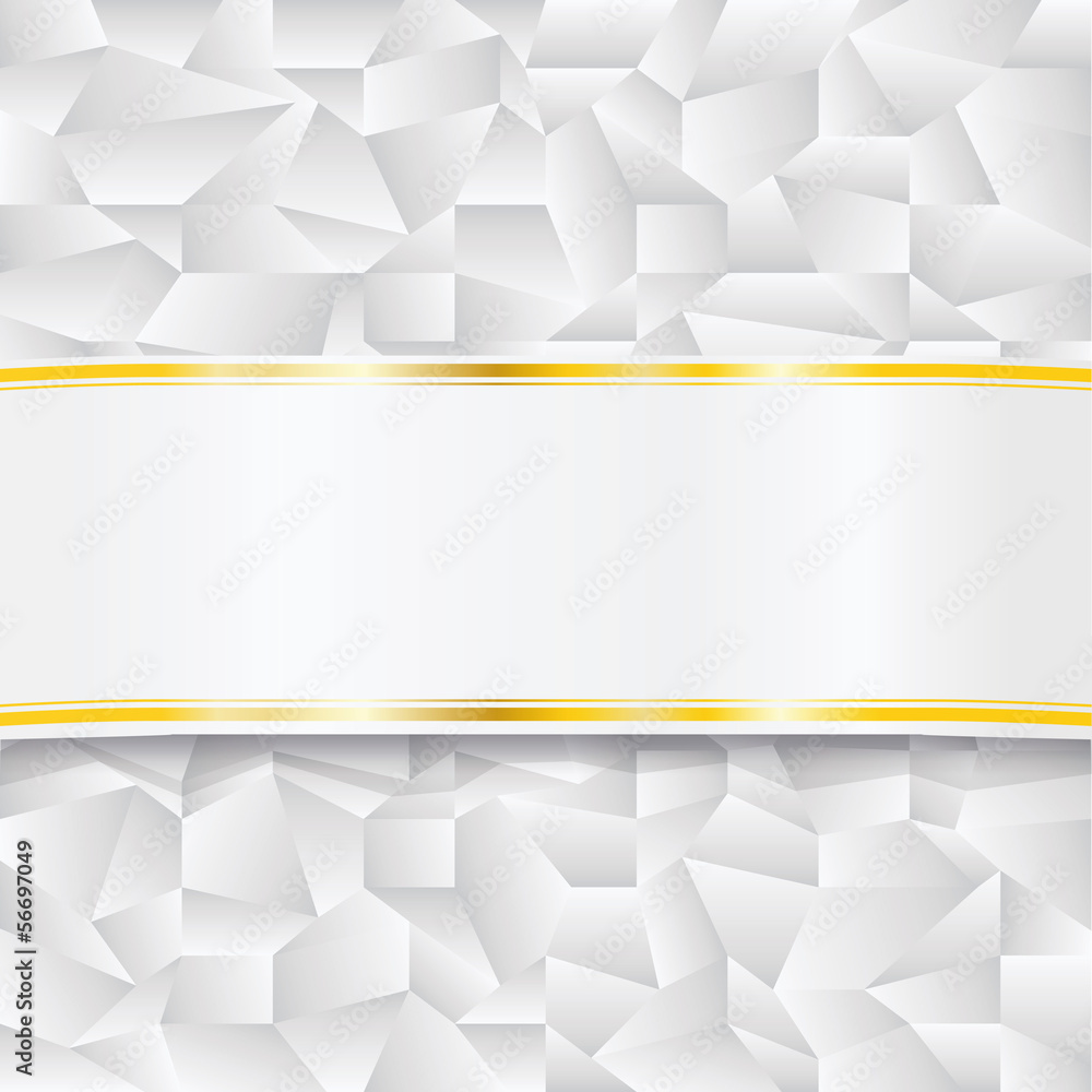 Obraz premium Weißes geknülltes Papier mit Banderole