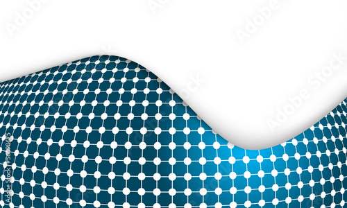 blue vector abstract background with grid
