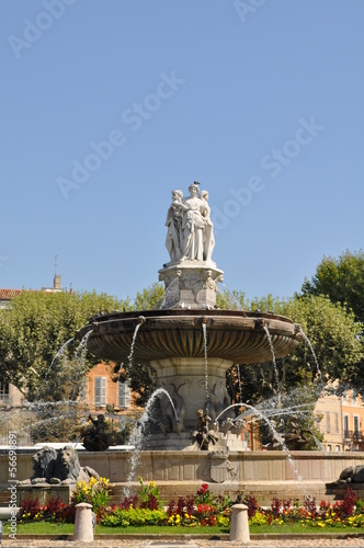Fontaine de la Rotonde, Aix-en-Provence