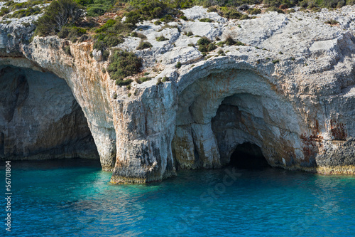 Blue Caves on Zakinthos