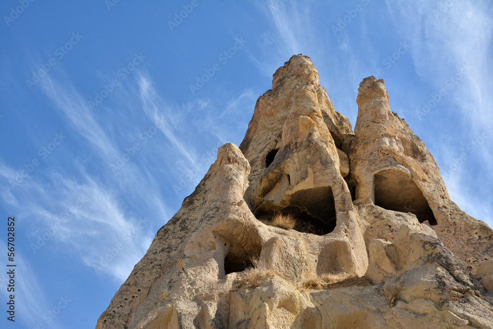 Fairy Chimneys In Cappadocia, Nevsehir, Turkey