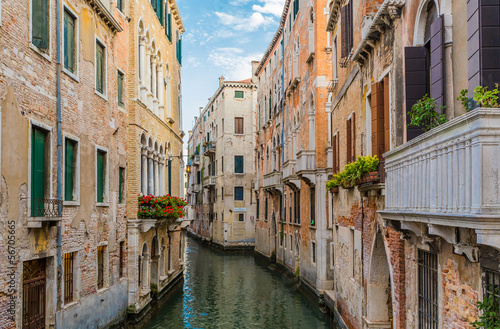 Canal in Venice, Italy © pavel068