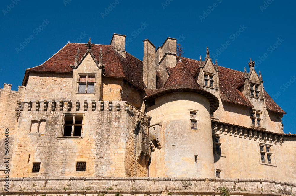 Chateau de Biron, Dordogne (France)