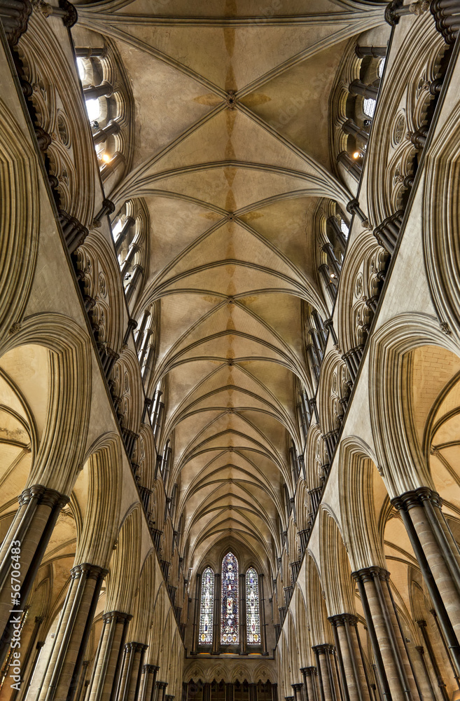 Salisbury cathedral ceiling