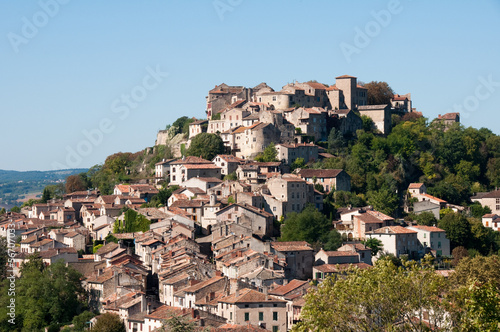 Obraz na plátně Medieval town of Cordes-sur-Ciel, France