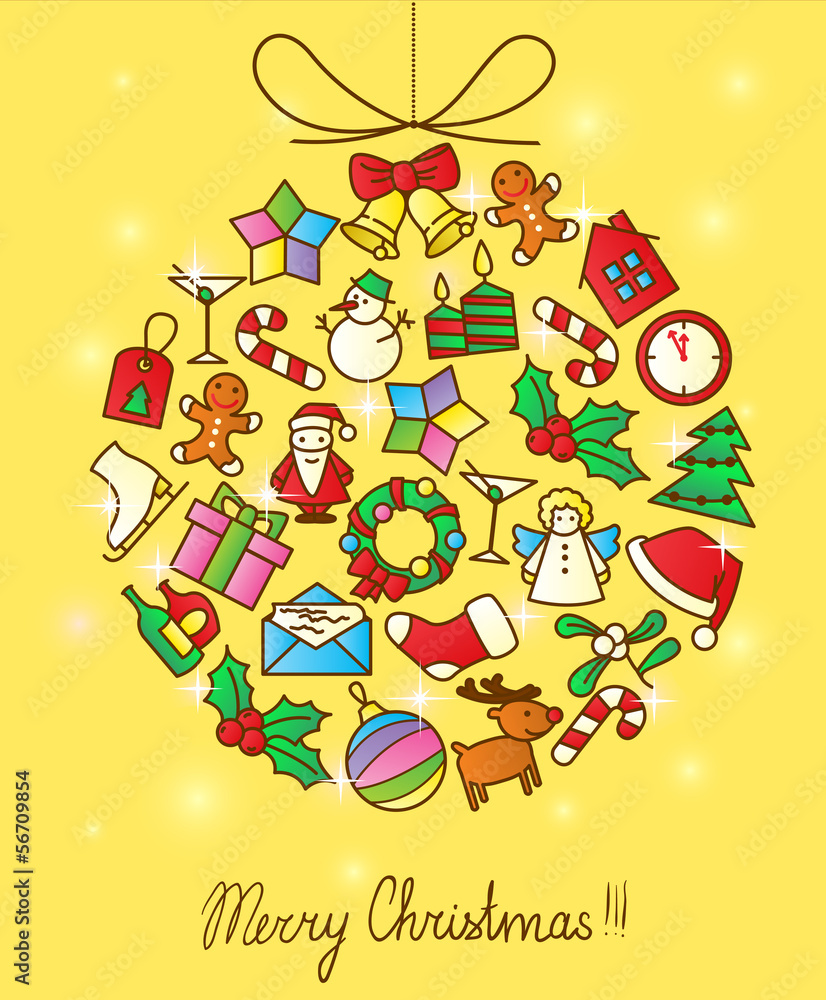 Fototapeta premium Christmas ball