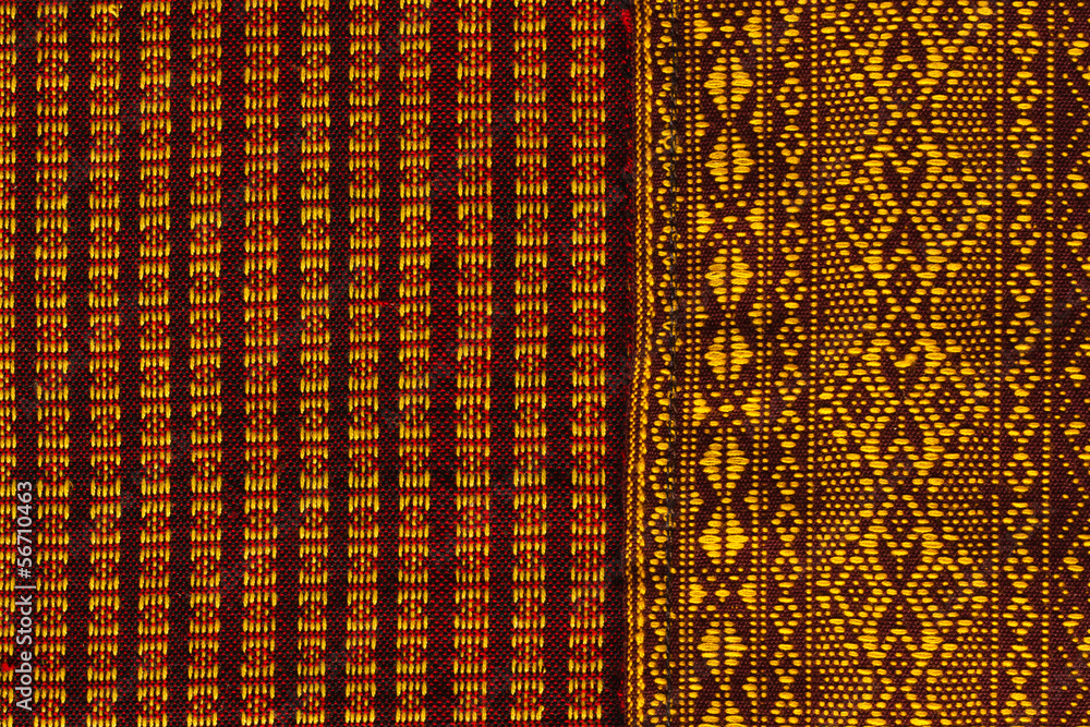 Hand-woven sarong. Hand-woven sarong.