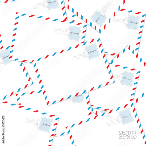 Vintage Envelope vector. EPS10