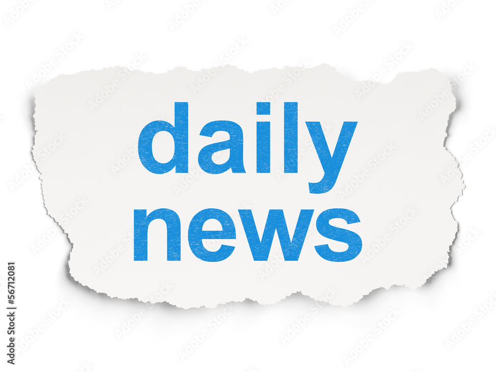 News concept: Daily News on Paper background News concept: Daily News on Paper background