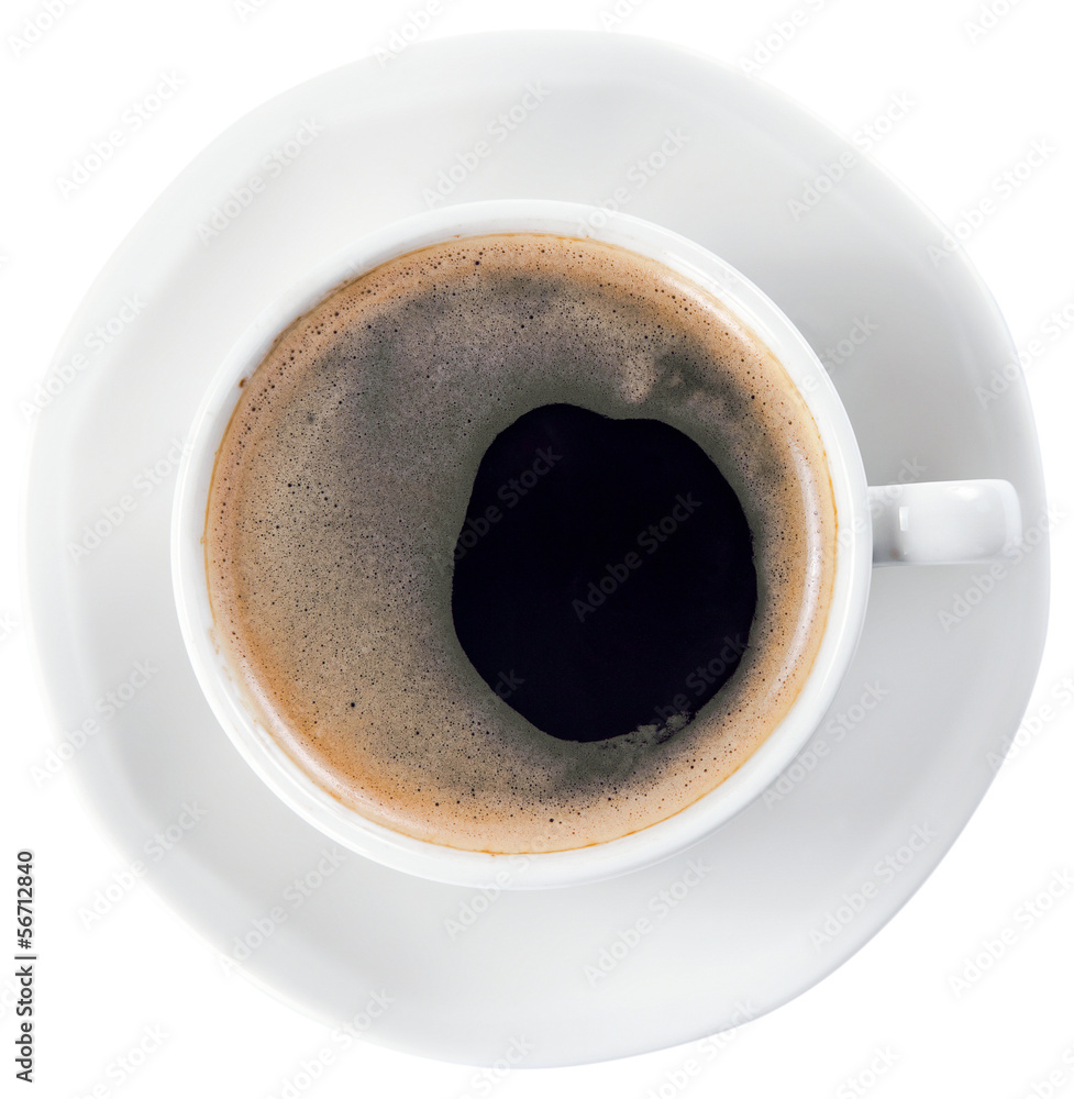 Fototapeta premium coffee on white