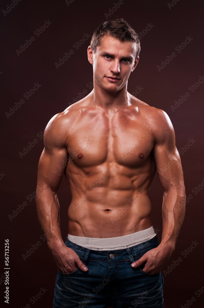 Fit male model