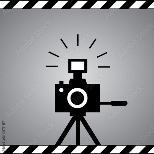 black camera symbol