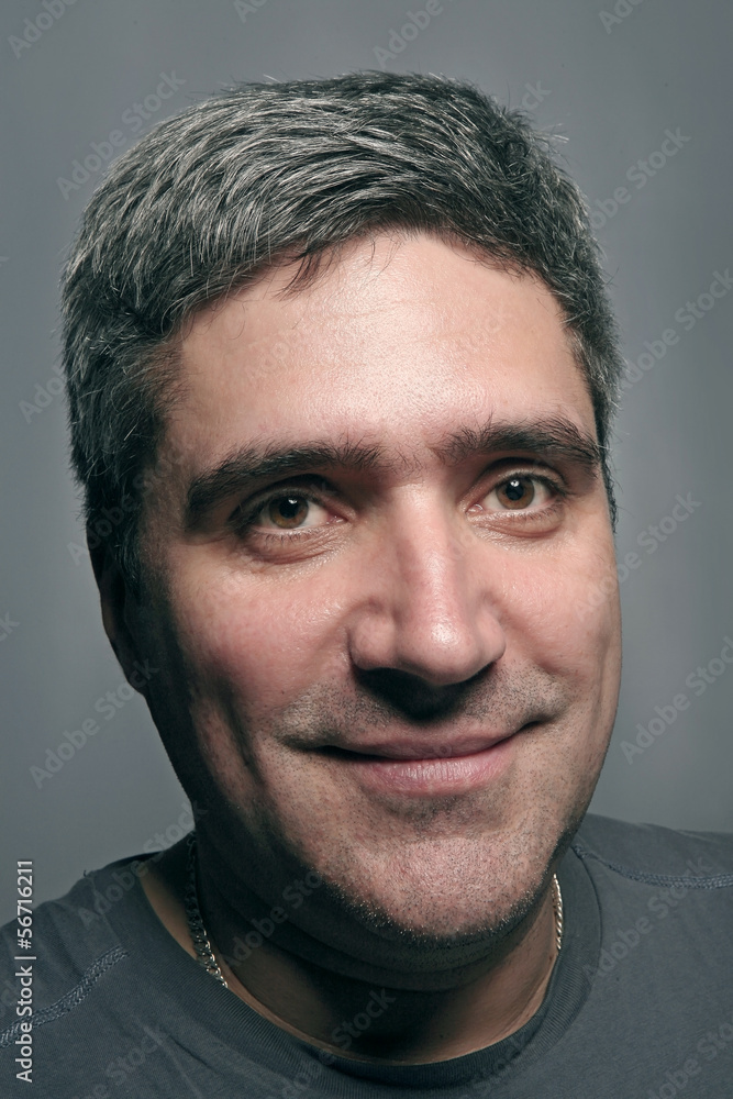 Obraz premium man smiling