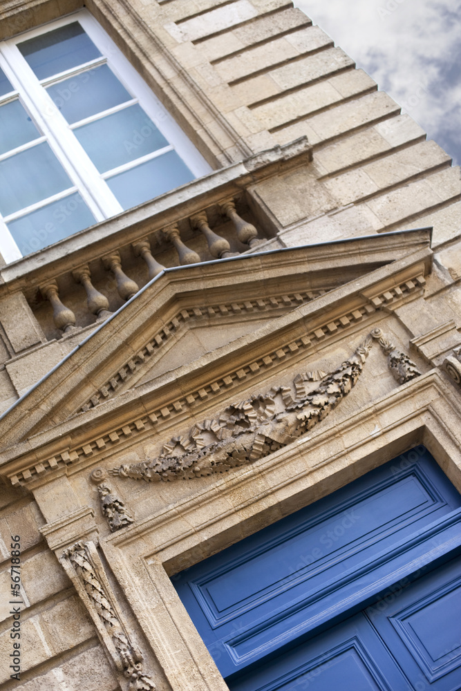 Obraz premium Immeuble, immobilier, demeure, résidence, luxe, pierre