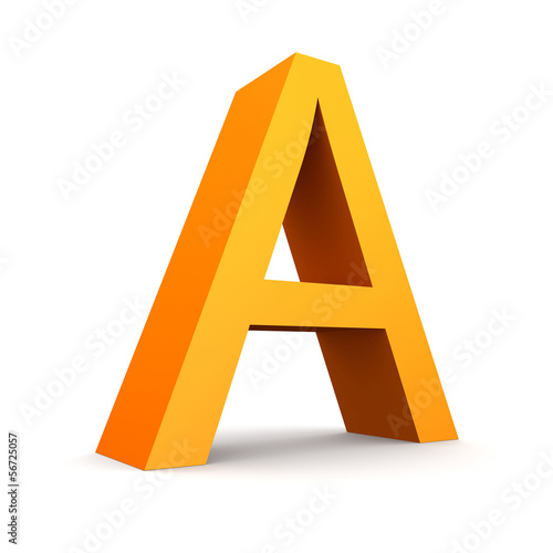 Letter A