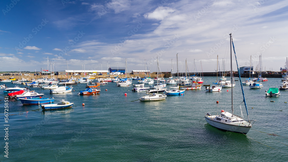 Fototapeta premium Penzance Harbour Cornwall England