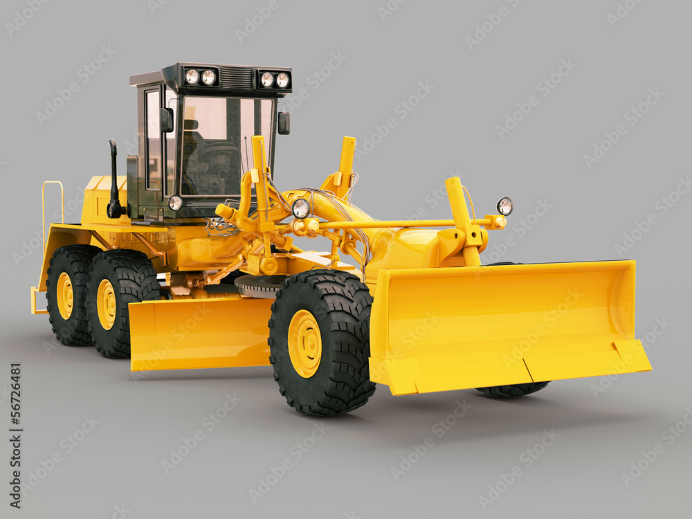 Fototapeta premium Modern grader