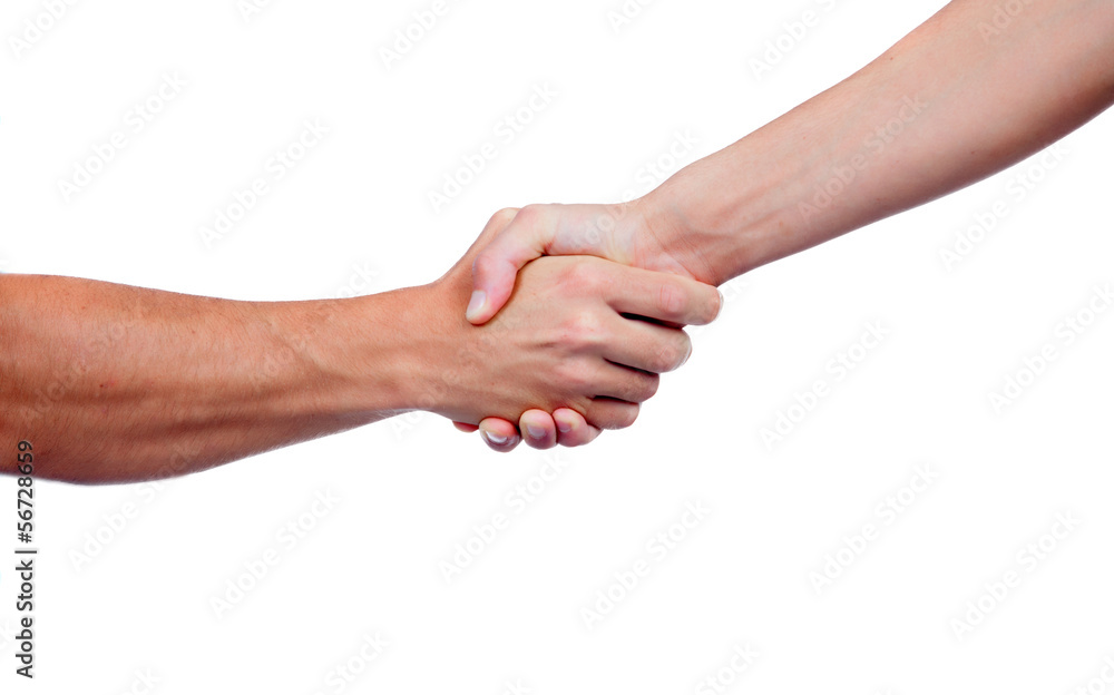 Coming to terms with a handshake