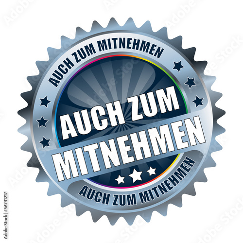Bügel Button Kranz light blue Auch zum mitnehmen