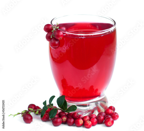 Fruit cranberries drink