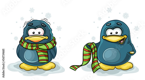 frozen penguin