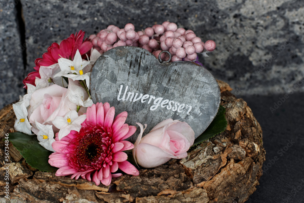 Unvergessen StockFoto Adobe Stock