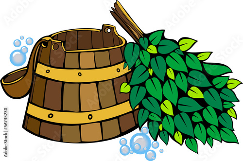 set for sauna