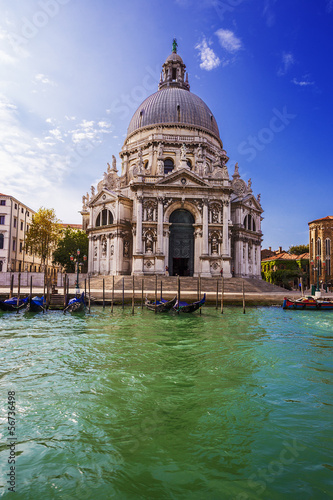 Santa Maria della Salute. Venice. Italy.