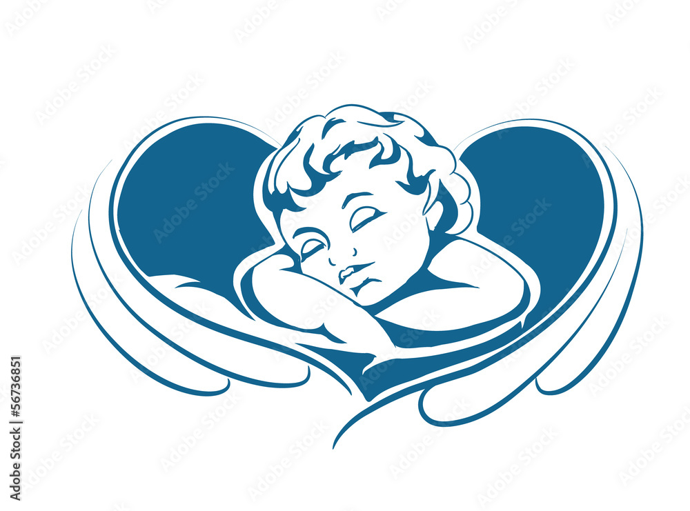 Obraz premium sleeping Angel
