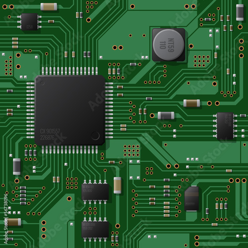 Circuit imprimé vectoriel 1