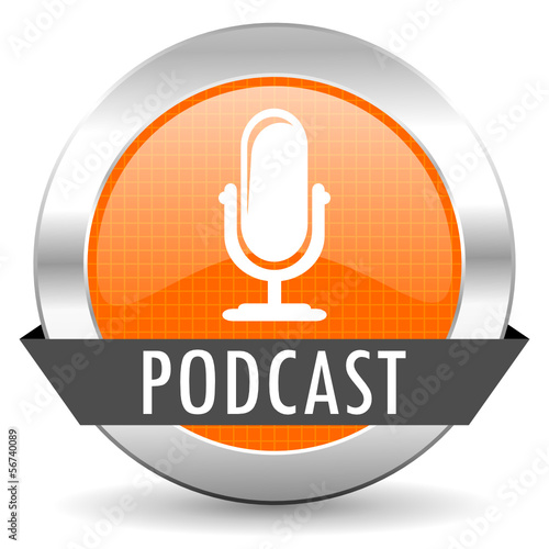 podcast vector icon