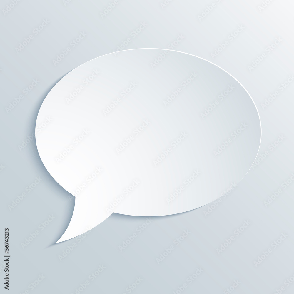 Abstract Paper Speech Bubble Background Abstract Paper Speech Bubble Background
