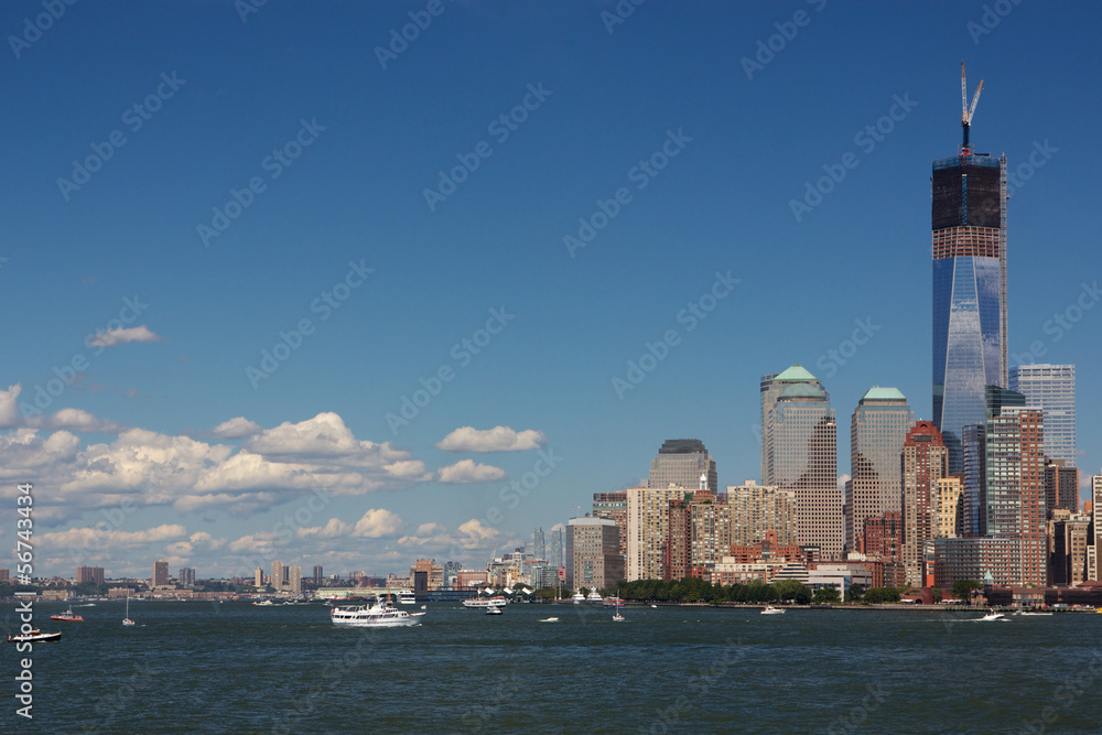 Obraz premium New York Harbor Scene