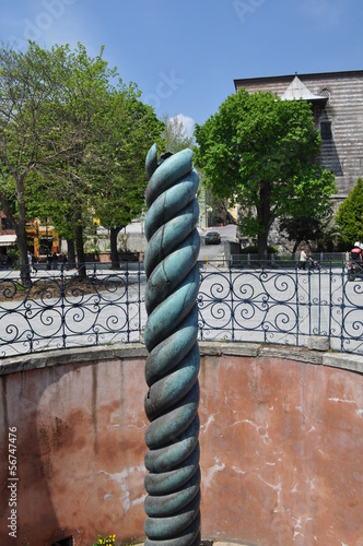 Colonne serpentine, Istanbul
