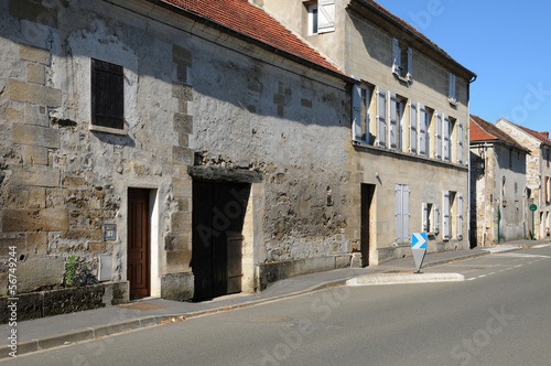 hamlet of Villeneuve Saint Martin in Val d Oise photo