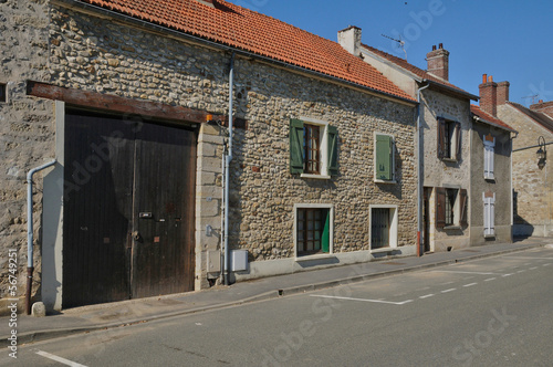 hamlet of Villeneuve Saint Martin in Val d Oise