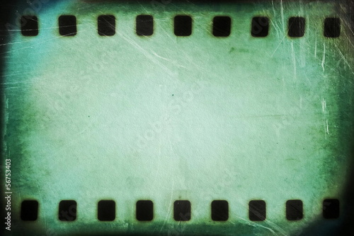 old grunge film strip frame background