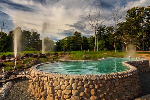 Sankamphaeng Hot Springs, Chiangmai, Thailand