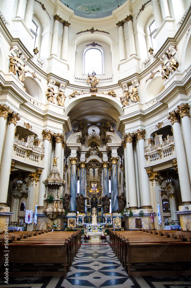 Obraz premium church interior