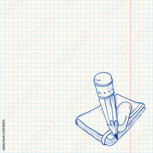 Pencil and Notebook