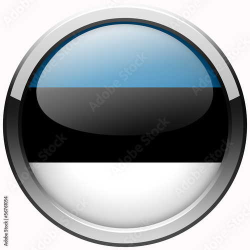 estonia flag realistic gel metal button on white background Free Download estonia flag realistic gel metal button on white background - GFXLoad
