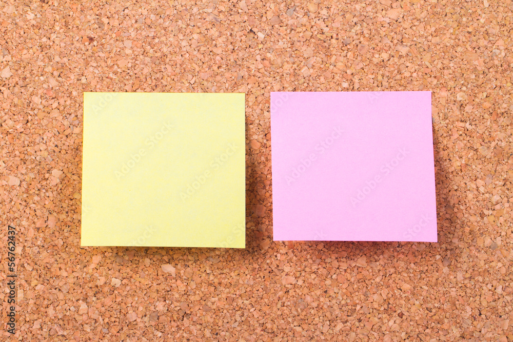 Sticky Post on Cork Board Sticky Post on Cork Board