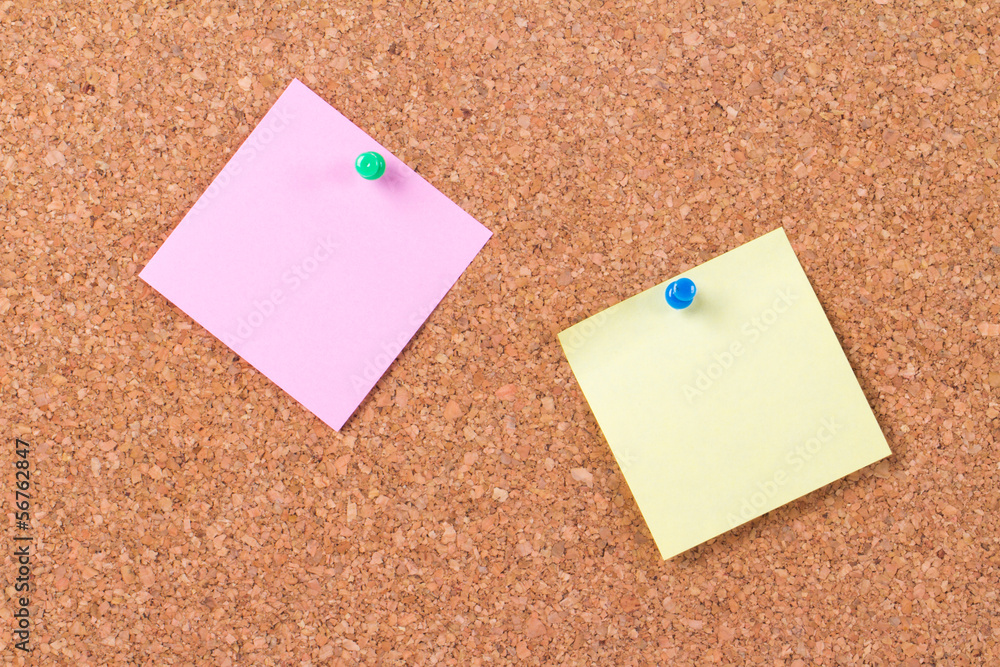 Sticky Posts on Cork Board