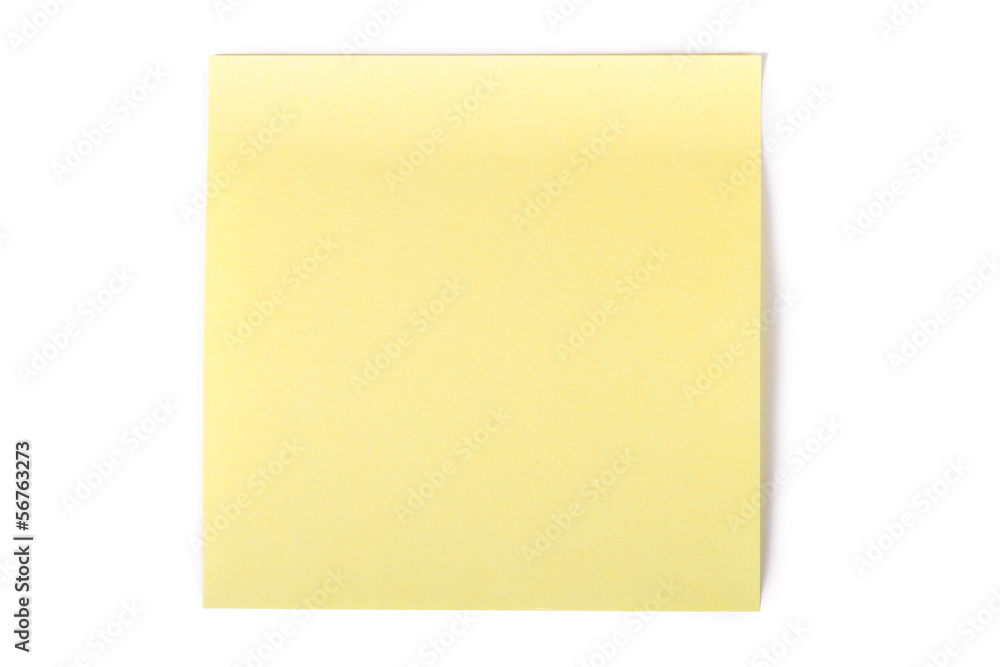 Yellow Sticky Post Yellow Sticky Post