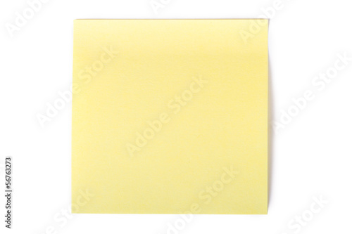 Yellow Sticky Post