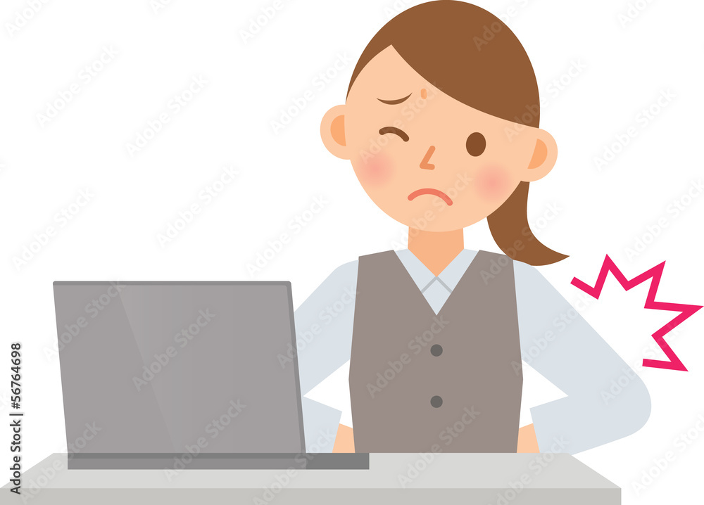 事務員 PC 事務員 PC